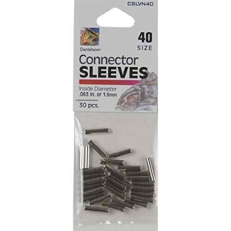 Danielson Connector Sleeves Nickel 063 Dia CSLVN40